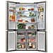 Frigorifero 4 Porte Cube 90 Serie 5 HCR5919ENMM Total No Frost Multi Air Flow Classe E Capacità Lorda 643 Litri - Foto miniatura 3