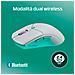 HyperX Pulsefire Haste 2 Core Wls - Mouse da gaming (bianco /verde /viola) - Foto miniatura 9