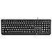 Tastiera USB NGS-KEYBOARD-0345  per Casa e Ufficio (Layout Francese) Colore Nero - Foto miniatura 1