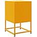 Comodino Giallo Senape 36x39x60,5 Cm In Acciaio - Foto miniatura 7
