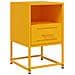 Comodino Giallo Senape 36x39x60,5 Cm In Acciaio - Foto miniatura 1