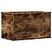 Contenitore Portaoggetti Rovere Fumo 60x35x35 Cm In Truciolato - Foto miniatura 2