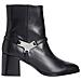 Ankle Boot 55 Stivaletti Pelle Scarpe Donna Nero Eu 37, Hw0hw02095 Beh - Foto miniatura 2