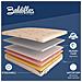 Materasso Memory Foam 4 Strati Alto 23 cm Super Top Singolo misura 70x190 cm - Foto miniatura 5