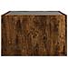 Tavolino da Salotto con LED Infinity Rovere Fumo 50x50x30 cm - Foto miniatura 7