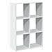 Libreria Divisorio Bianca 69,5x29x103,5 cm in Truciolato - Foto miniatura 1