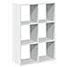 Libreria Divisorio Bianca 69,5x29x103,5 cm in Truciolato - Foto miniatura 7