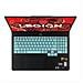 Protezione Tastiera In Silicone Compatibile Con Lenovo Legion R9000p 2025, R7000, Y7000p - Antipolvere E Impermeabile White - Foto miniatura 1