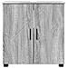 Mobile da Bagno Grigio sonoma 61 x 35 x 64 cm Legno multistrato - Foto miniatura 6
