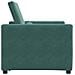 Divano Letto Singolo Verde scuro 90 x 165 x 87 cm Velluto - Foto miniatura 6