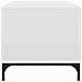 Tavolino da salotto Bianco 90 x 49 x 46 cm Legno multistrato - Foto miniatura 6