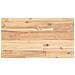 Mensole da Parete 2 pz 60x20x2 cm Legno Acacia Non Trattato - Foto miniatura 7