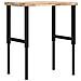 Banco Lavoro 80x60x(73-99,5) cm Legno di Faggio Rettangolare - Foto miniatura 1
