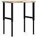 Banco Lavoro 80x60x(73-99,5) cm Legno di Faggio Rettangolare - Foto miniatura 7