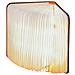 Lampada Decorativa Pieghevole A Led Da 400 Lumen Per Libri, Marrone - Foto miniatura 3