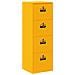 Armadio per File con cassetto Giallo senape 44 x 50 x 106.5 cm - Foto miniatura 1