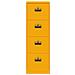 Armadio per File con cassetto Giallo senape 44 x 50 x 106.5 cm - Foto miniatura 7