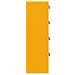 Armadio per File con cassetto Giallo senape 44 x 50 x 106.5 cm - Foto miniatura 8