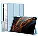 Cover per Galaxy Tab S9 Ultra - Pelle /PU, Blu - Foto miniatura 1