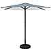 Ombrello da giardino 270 x 270 cm Poliestere Rettangolare - Foto miniatura 1