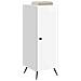 Credenza Bianco Lucido 33 x 34,5 x 90 cm Legno ingegnerizzato - Foto miniatura 2
