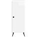Credenza Bianco Lucido 33 x 34,5 x 90 cm Legno ingegnerizzato - Foto miniatura 4