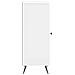 Credenza Bianco Lucido 33 x 34,5 x 90 cm Legno ingegnerizzato - Foto miniatura 5