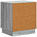 Comodino Sonoma grigio 43 x 34,5 x 47 cm Legno ingegnerizzato - Foto miniatura 6