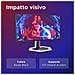 Legion Pro 27Q-10 - Monitor Gaming 26.5" QD-OLED Flat QHD 2560x1440 0 280Hz 0.03ms - AMD FreeSync Premium Pro + VESA AdaptiveSync 2xHDMI 2.1 + 1xDP 1.4 - Stand Height + Tilt + Swivel + Pivot Cavo HDMI + DP + USB A /B incluso - Foto miniatura 3