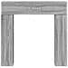 Cornice per camino Sonoma grigio 102 x 18 x 100,5 cm - Foto miniatura 6