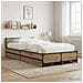 Struttura letto con testata Rovere Artigianale 80 x 200 cm - Foto miniatura 7