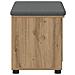 Panca per scarpe con cuscino Rovere Artigianale 60 x 38 x 46 cm - Foto miniatura 6