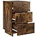 Comodino Rovere affumicato 33,5 x 34,5 x 60 cm Legno composito - Foto miniatura 3