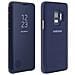 Flip Cover Custodia Clear View per Galaxy S9 colore Blu - Foto miniatura 4