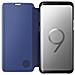 Flip Cover Custodia Clear View per Galaxy S9 colore Blu - Foto miniatura 7