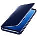 Flip Cover Custodia Clear View per Galaxy S9 colore Blu - Foto miniatura 10