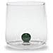 Set 6 Bicchieri Tumbler in Vetro Borosilicato h 90 mm Ø 88 mm Capacità 44 cl Colore Verde - Linea Bilia - Foto miniatura 1