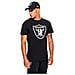 Magliette Oakland Raiders Team Logo Tee Abbigliamento Uomo M - Foto miniatura 1