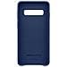 Cover Protettiva in Pelle Galaxy S10 Blu Navy - Foto miniatura 4