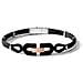 Bracciale Uomo Gioielli Acciaio Classico Cod. Ubr 445 - Foto miniatura 1