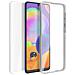 Cover Samsung Galaxy A31 Silicone Fronte Retro Ricopre Lo Schermo Trasparente - Foto miniatura 1