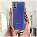 Cover Samsung Galaxy A31 Silicone Fronte Retro Ricopre Lo Schermo Trasparente - Foto miniatura 2