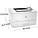 LaserJet Enterprise Stampante Enterprise LaserJet M406dn, Bianco e nero, Stampante per Aziendale, Stampa, Compatta; Avanzate funzionalità di sicurezza; Stampa fronte /retro; Efficienza energetica; Stampa da porta USB frontale - Foto miniatura 25