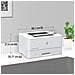 LaserJet Enterprise Stampante Enterprise LaserJet M406dn, Bianco e nero, Stampante per Aziendale, Stampa, Compatta; Avanzate funzionalità di sicurezza; Stampa fronte /retro; Efficienza energetica; Stampa da porta USB frontale - Foto miniatura 17