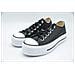 Scarpe Chuck Taylor All Star Lift Clean Leather Ox Taglia 36.5 Codice 561681c Nero - Foto miniatura 8
