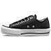 Scarpe Chuck Taylor All Star Lift Clean Leather Ox Taglia 36.5 Codice 561681c Nero - Foto miniatura 2
