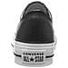 Scarpe Chuck Taylor All Star Lift Clean Leather Ox Taglia 36.5 Codice 561681c Nero - Foto miniatura 6