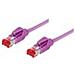 1m Cat. 6A, Cat6a, Ea, S / FTP (S-STP) , RJ-45, RJ-45, Maschio / maschio - Foto miniatura 1