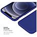 Custodia Compatibile Con Apple Iphone 12 / Iphone 12 Pro (6,1"" Zoll) In Frost Blu Scuro - Coperchio Protettivo In Silicone Tpu Flessibile - Foto miniatura 3