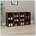 Scarpiera Rovere Fumo 103x30x54,5 Cm In Legno Multistrato - Foto miniatura 1
